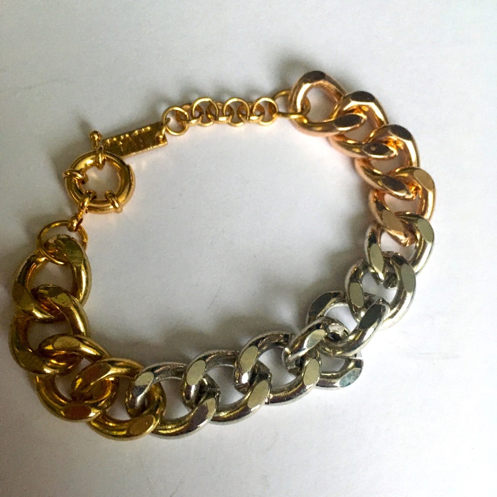 NWOT Luv AJ ombré chain bracelet